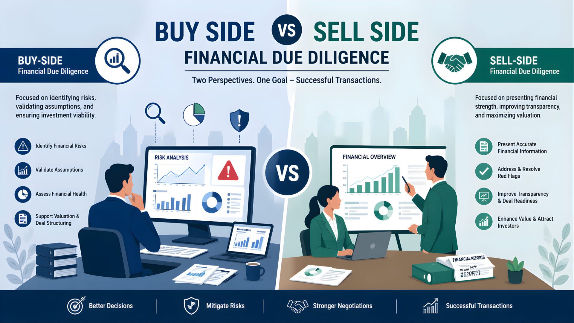 Buy Side vs Sell Side Financial Due Diligence