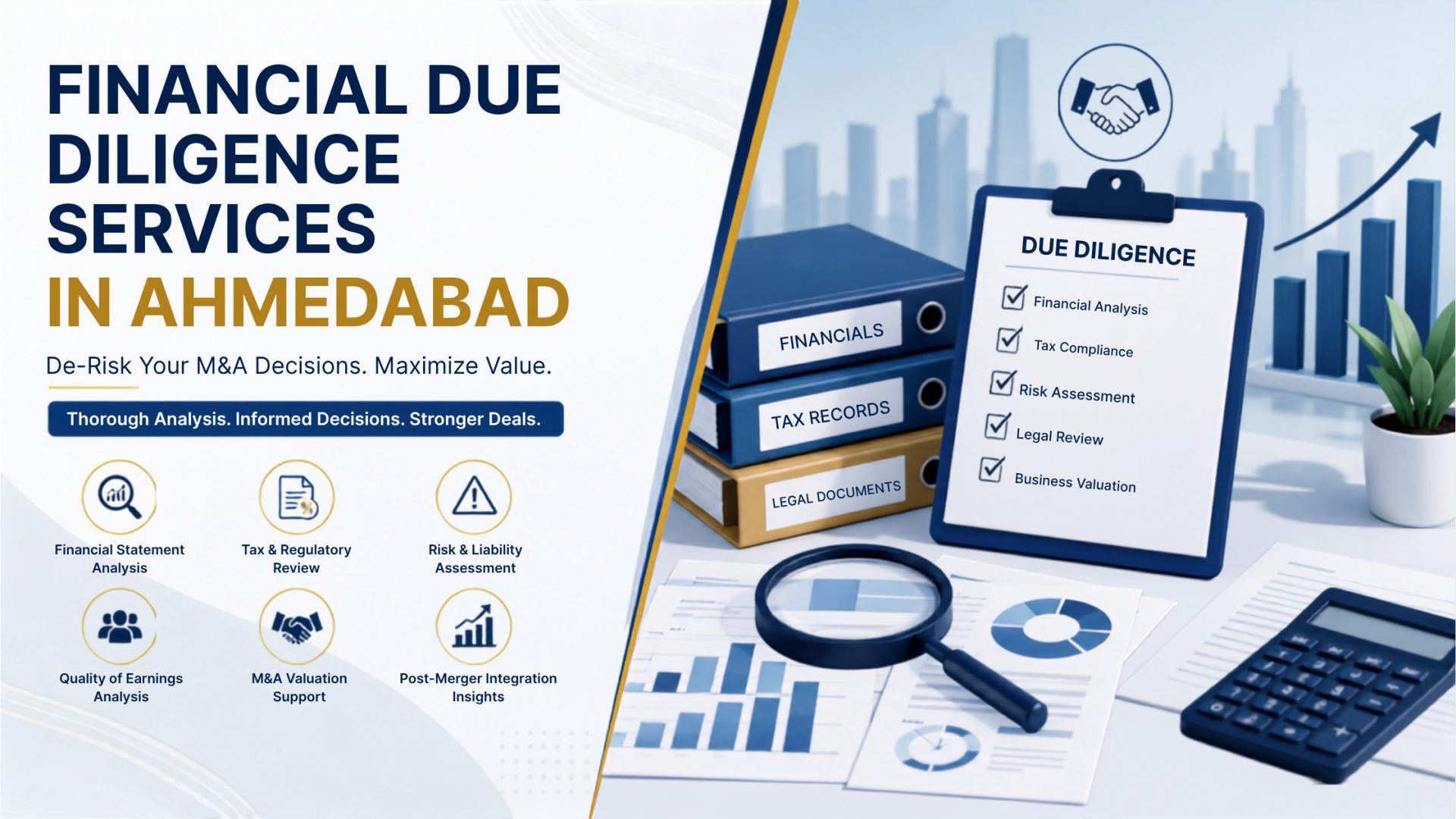 Financial Due Diligence Services in Ahmedabad Before M&A Transactions